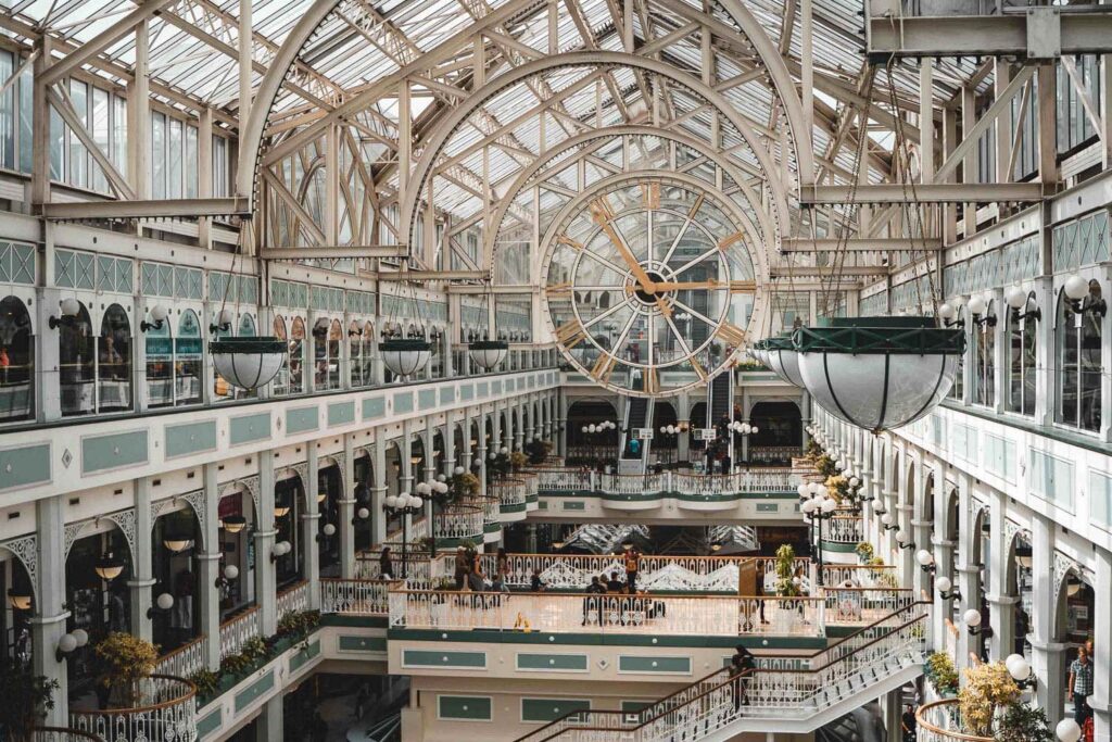 Blick in die Halle des Stephen's Green Shopping Centre
